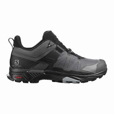 Férfi Salomon X ULTRA 4 GORE-TEX Túracipő SA9057631 Fekete